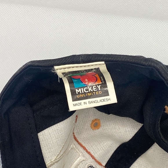 Mickey Mouse Black and Tan Kids Cap - Picture 3 of 3